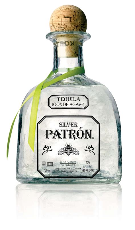 patron tequila silver